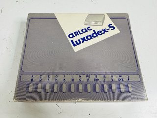 Listín telefónico Arlac Luxadex-S vintage