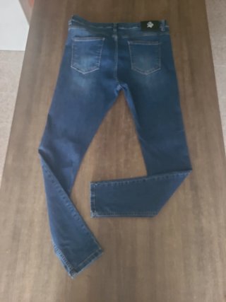Vaqueros Sinners Skinny Rotos T36/XL Hombre