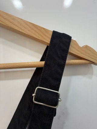 Peto/Mono corto negro Talla M