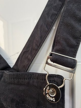 Peto/Mono corto negro Talla M