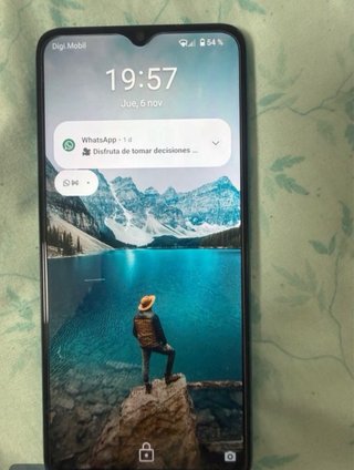 ZTE color azul