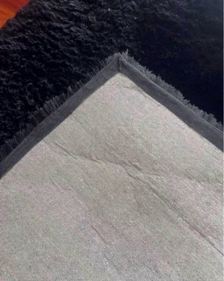 Alfombra grande pelo negro