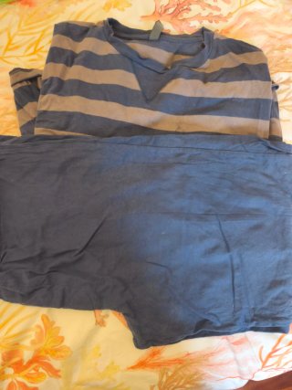 Pijama hombre M manga larga y pantalón