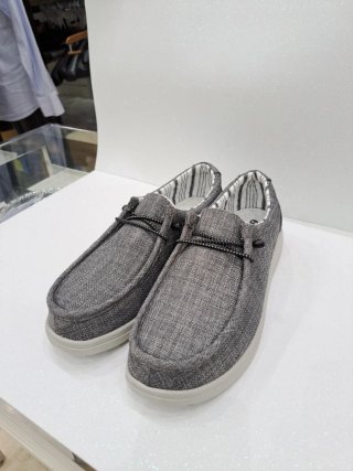 Scarpe tela uomo tg. 42 antracite