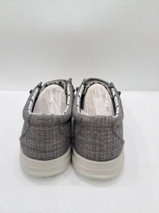 Scarpe tela uomo tg. 42 antracite