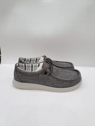 Scarpe tela uomo tg. 42 antracite