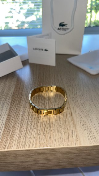 Pulsera Lacoste Oro - SIN ESTRENAR