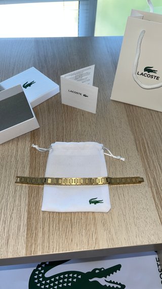 Pulsera Lacoste Oro - SIN ESTRENAR