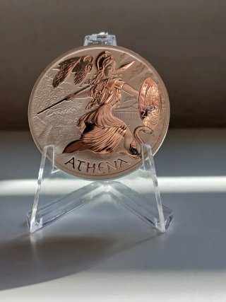 Moneda de Plata Athena 1Oz