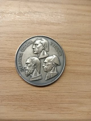 6 Monedas/Medallas Antiguas de Plata