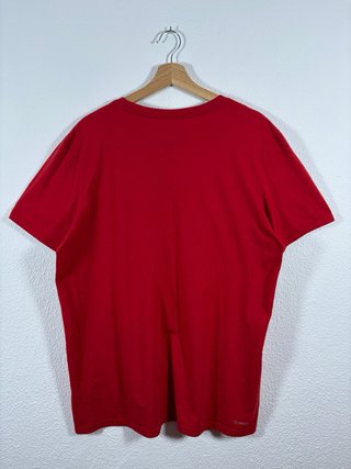 Camiseta Adidas Roja Logo