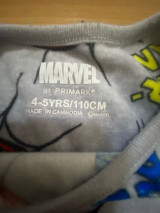 Pijama Spiderman 2 piezas