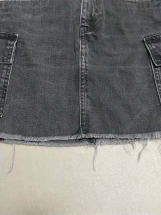 Falda vaquera River Island negra T.34