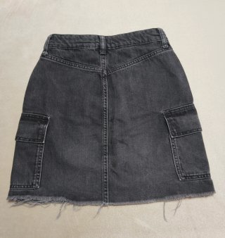Falda vaquera River Island negra T.34