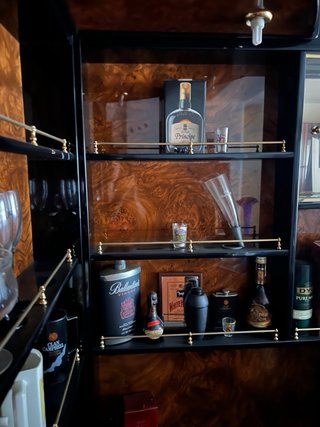 Barra de bar vintage