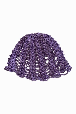 Borsa artigianale handmade + Mesh Hat coordinato