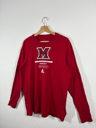 Camiseta Adidas Roja Miami University