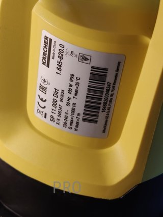 Bomba Sumergible de Agua Sucia SP 11.000 Kärcher