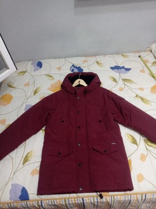 Parka Carhartt WIP Anchored granate Talla S