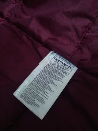 Parka Carhartt WIP Anchored granate Talla S
