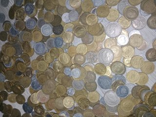 Moneda  Peseta  España por 1 euro.