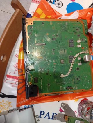 Placa base PS3 con carcasa y fuente