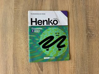 CUADERNO HENKO 1 ESO ANAYA