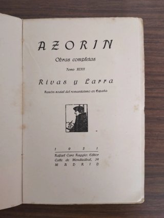 Rivas y Larra