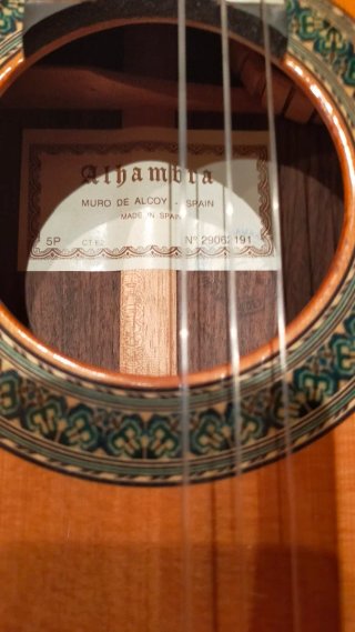 Guitarra Alhambra 5P.ct E2