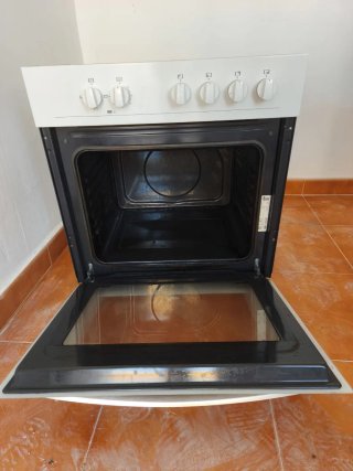 Horno y Vitrocerámica Teka Blanco