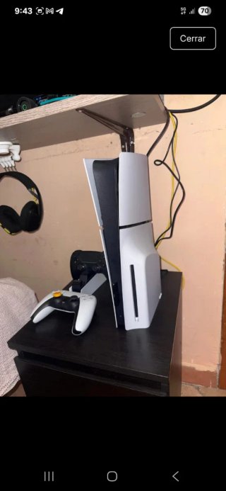 Consola PlayStation 5 slim disco Blanca