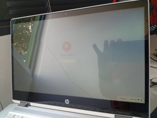 HP Chromebook x360 Blanco