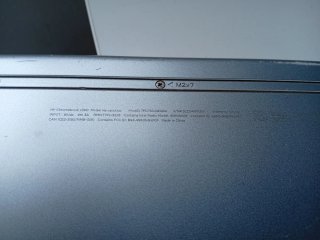 HP Chromebook x360 Blanco