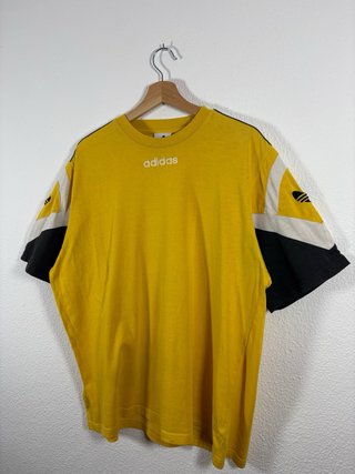 Camiseta Adidas Amarilla y Negra