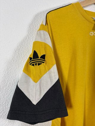 Camiseta Adidas Amarilla y Negra