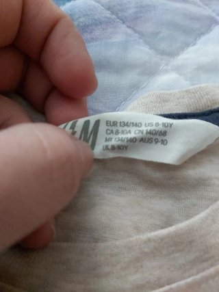 Camicie H&M Dinosauri e Animali 134-140