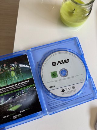 FC 25 PS5 EA Sports Videojuego Incluye FC24.