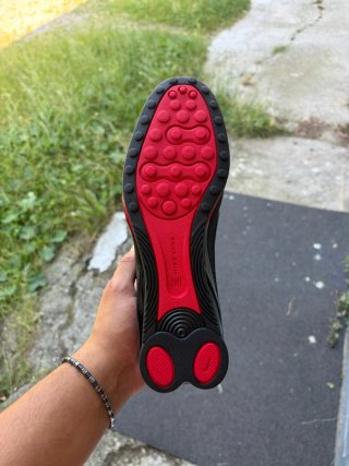 Nike Shox Z nere/rosse