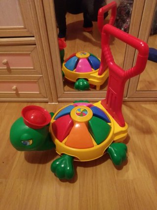 Passeggino tartaruga giocattolo per bambini