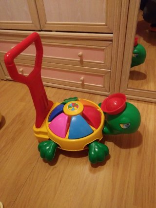Passeggino tartaruga giocattolo per bambini