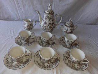 Juego Té Porcelana Japonés Vintage