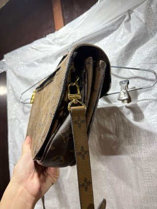 Borsa Louis Vuitton Marrone e Oro