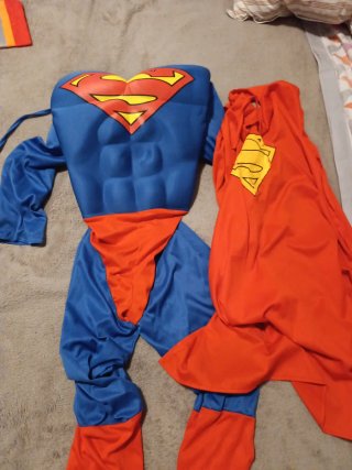 Costume Superman Taglia Bambino 5-8 anni