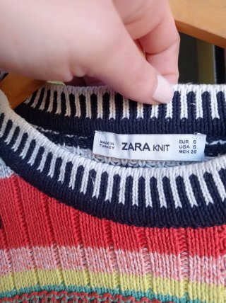 Jersey  de punto grueso ZARA KNIT Multicolor Talla