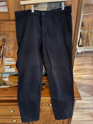 Pantalones Chinos H&M Slim azul marino