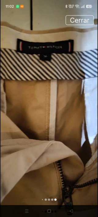 Pantalón Corto Beige Tommy Hilfiger