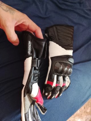 Guantes de moto talla S