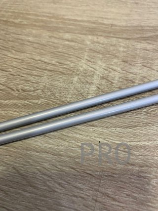 Ferramenta per Maglieria a Punta Singola Prym ALU Grigio Perla 35 cm 6.00 mm, Metallo, 6