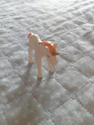 Playmobil Unicorno Bianco e Arancione
