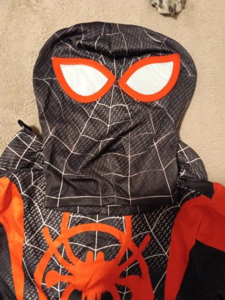 Costume Spiderman Nero Taglia M